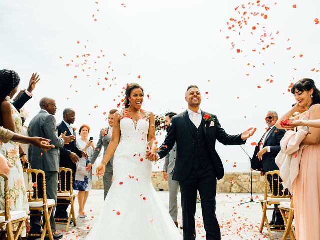 O casamento de Leon e Angela em Guincho, Cascais 1