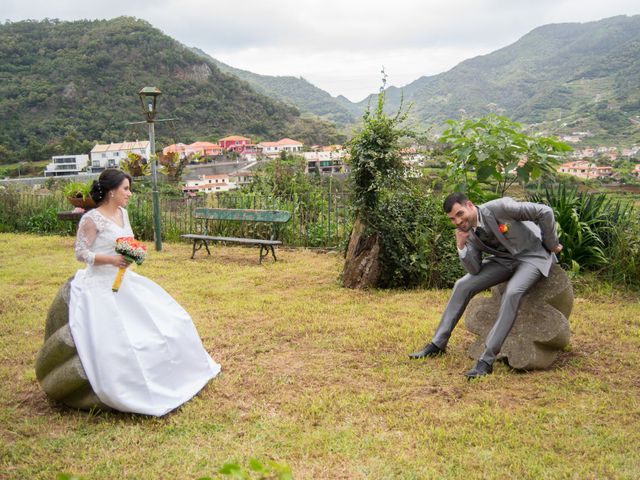 O casamento de David e Vanessa em Machico, Madeira 3