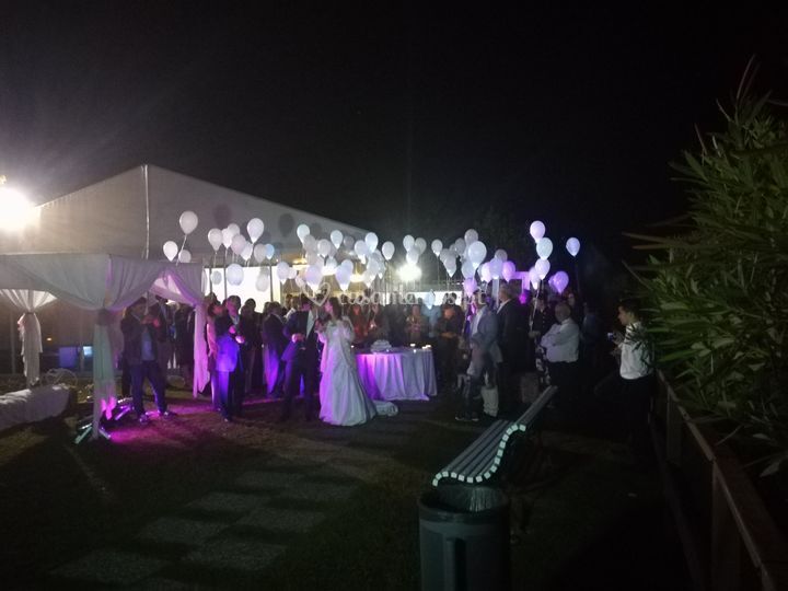 Balões luminosos