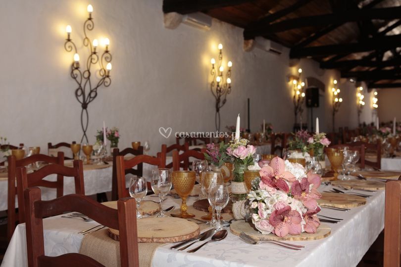 Mesas decoradas