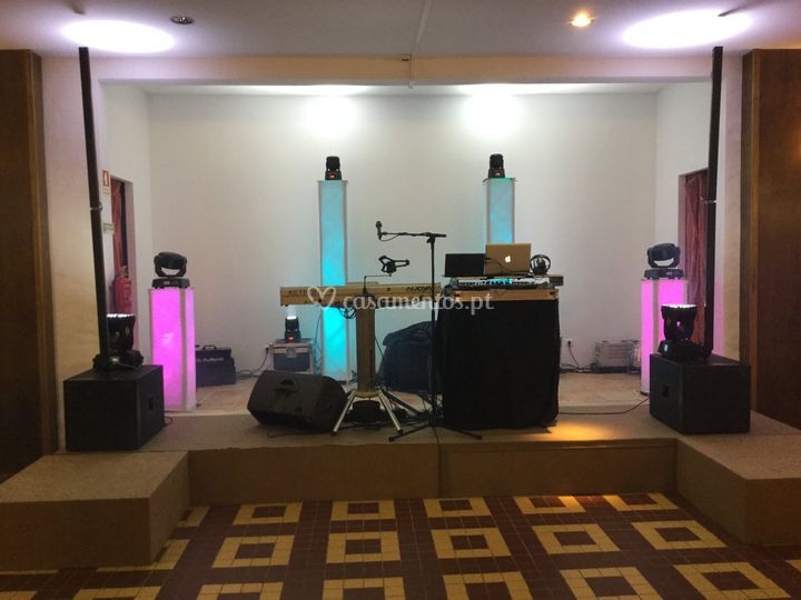 Iluminação robótica led
