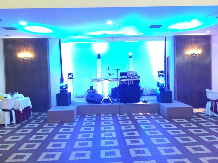 Iluminação robótica led
