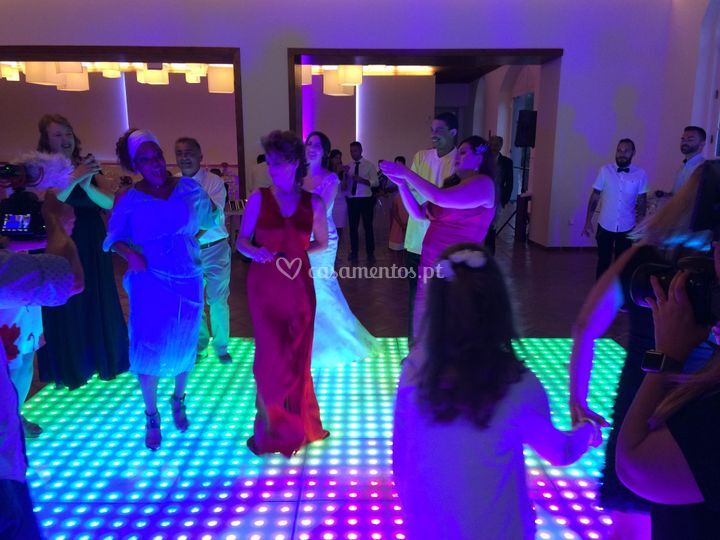 Pista de dança de LED