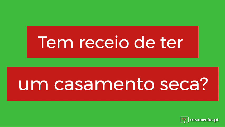 O que pretende do seu casamento?