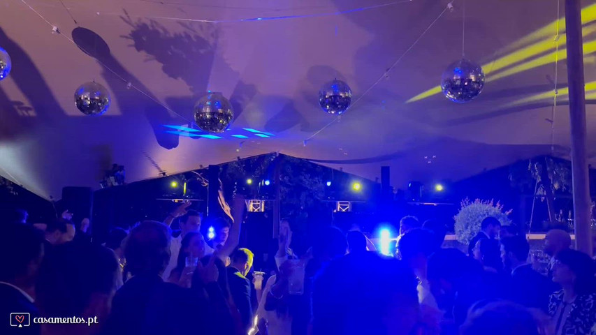 Outside dance floor 
