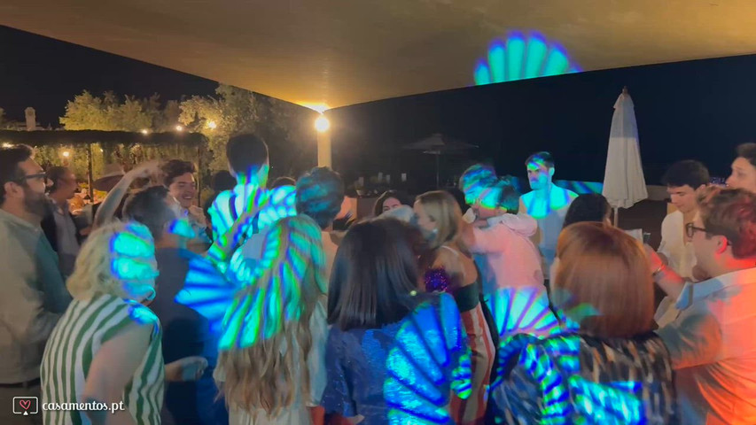 Outside dance floor 