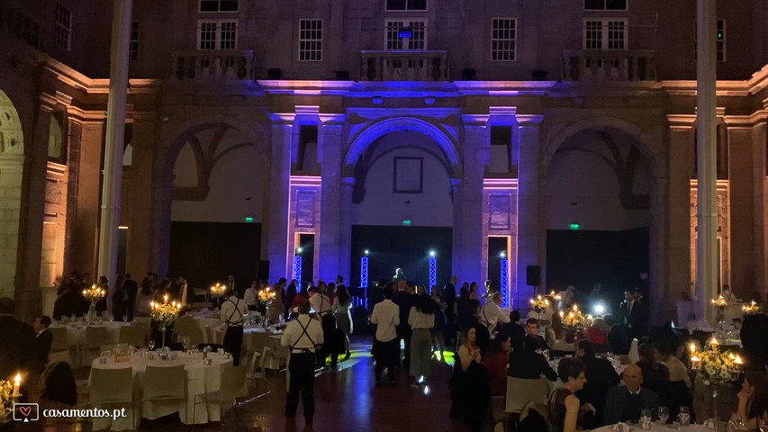 Wedding dance floor