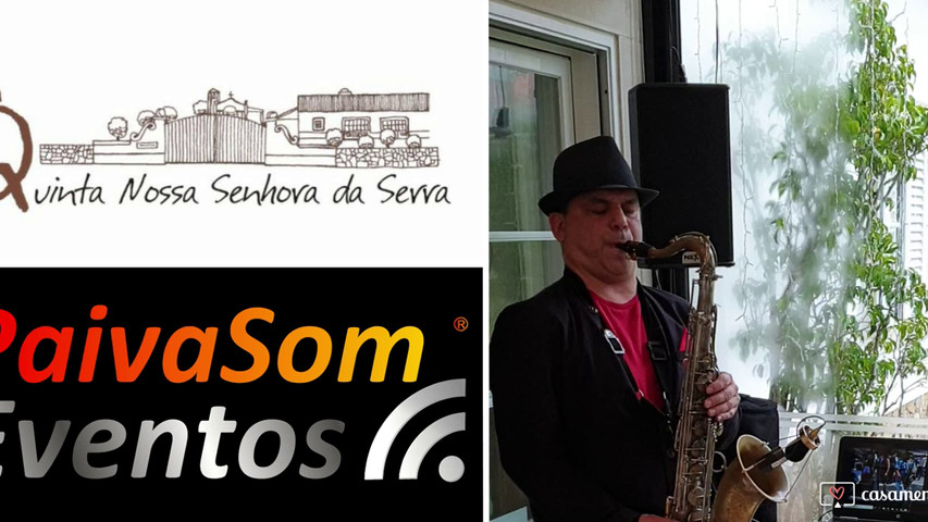 Saxofonista em casamento