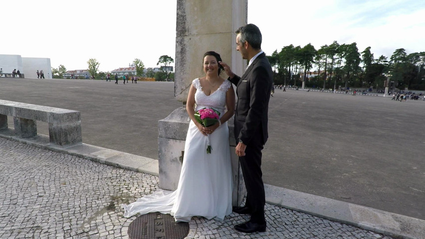 Trash the dress Nelson e Marisa no Santuário de Fátima