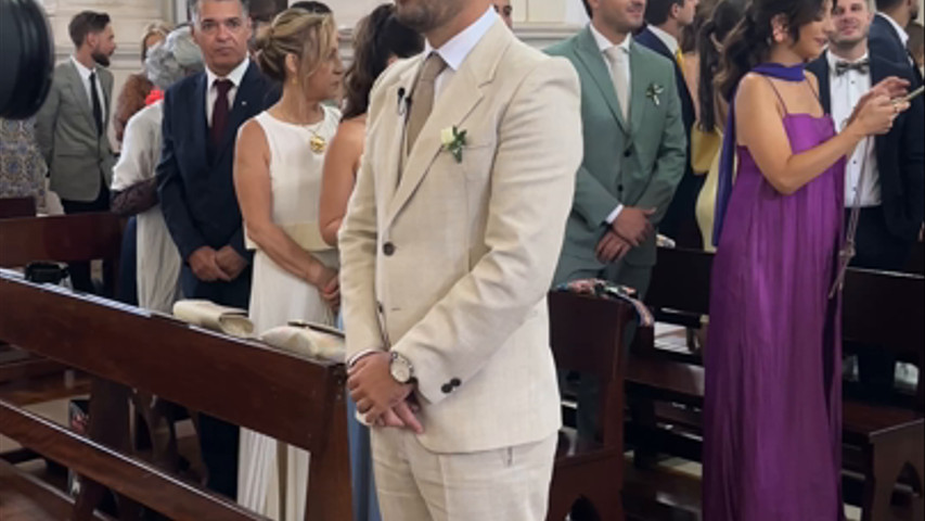 Ensemble para cerimónia