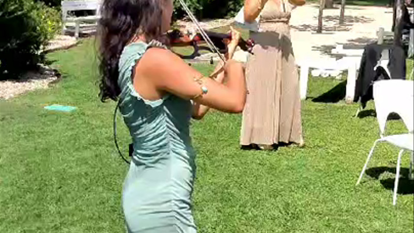 Violinista na Entrada dos Noivos