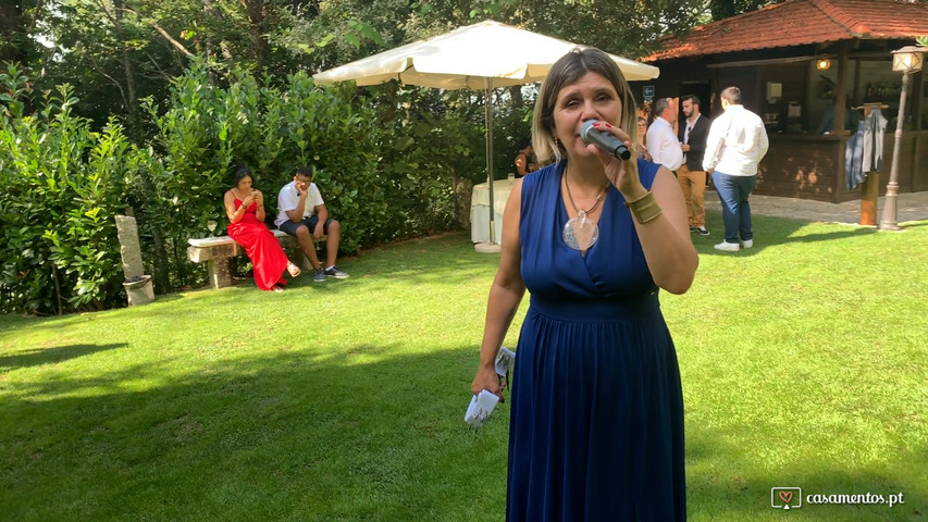 Eu te devoro - Saxofonista e Cantora em casamento