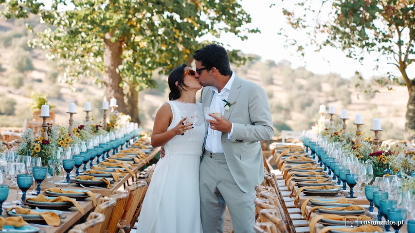 Cool wedding at Herdade do Vau - Teresa & Rodolfo