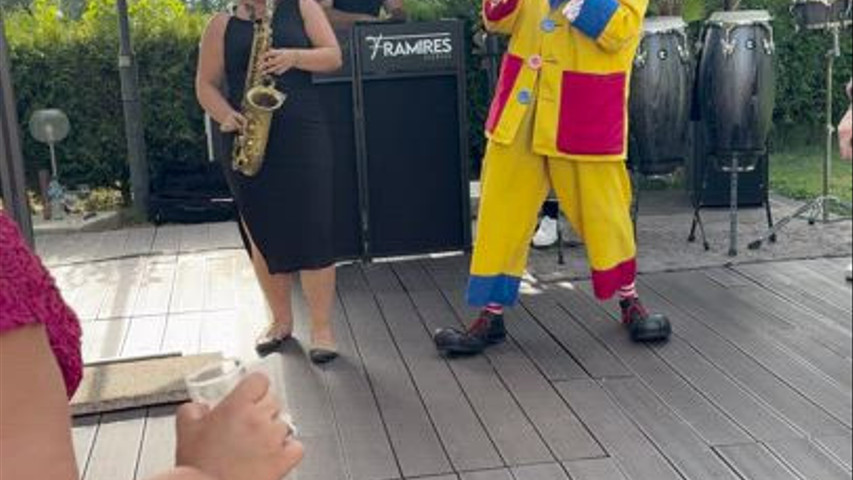 Sunset saxofone e Percussão 