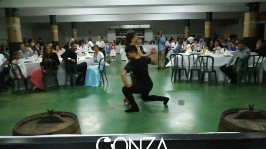 Exibição de dança latina - Gonza Events