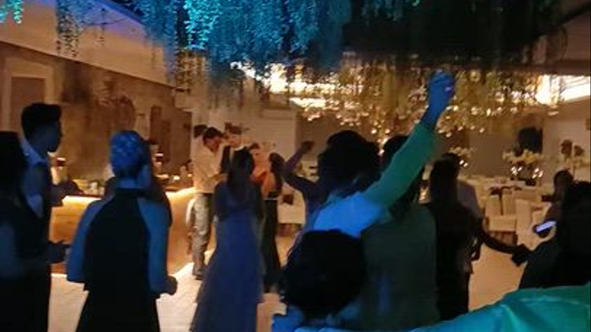 Wedding on the dance floor