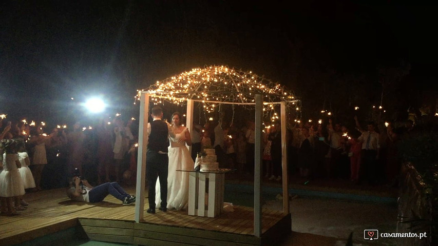 Corte de Bolo dos Noivos