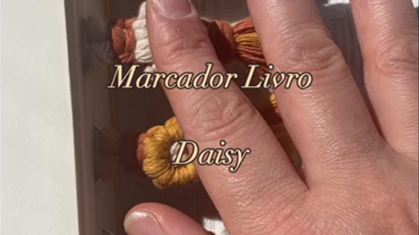 Marcador de Livros Daisy