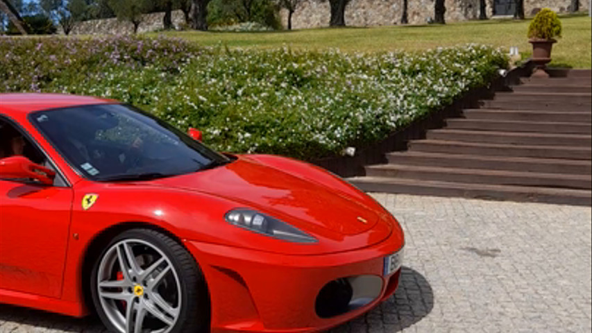 Casamento f430 vermelho - torre da naia