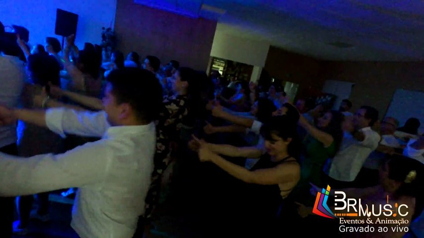 Animação no casamento