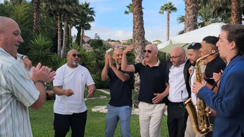 Receção da noiva na cerimónia 