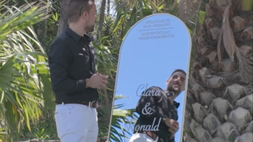 Casamento Welcomr Mirror 