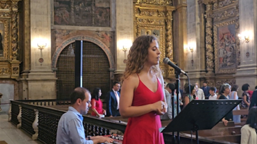 Canticorum Júbilo _ Final da Cerimónia de casamento na igreja