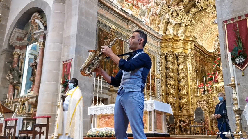 Entrada do noivo na igreja - Joel Ferreira Sax (Live) 