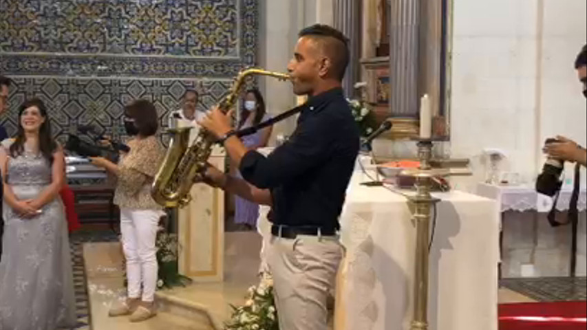 Entrada da noiva na igreja (Thousand Years) - Joel Ferreira Sax 