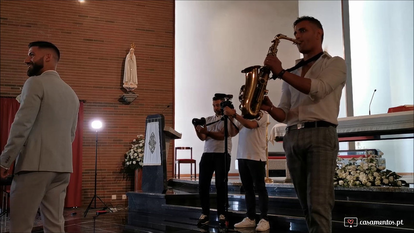 Entrada da Noiva na igreja (Easy on Me) Joel Ferreira Sax - Live