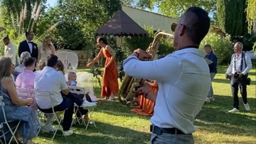 Wedding In Provence Part ll - Joel Ferreira Sax 