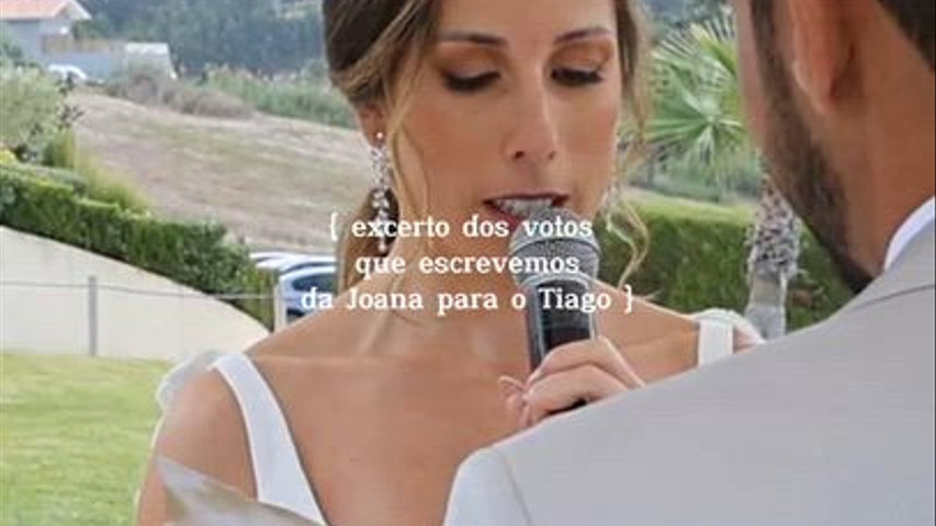 Joana e Tiago - Votos de Casamento, 28.09.2024