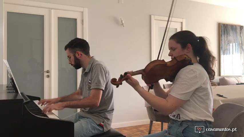 Marry You - violin and piano cover