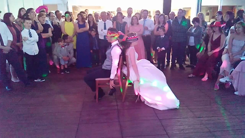 Casamento de Flávia e Pedro "jogo do sapato"