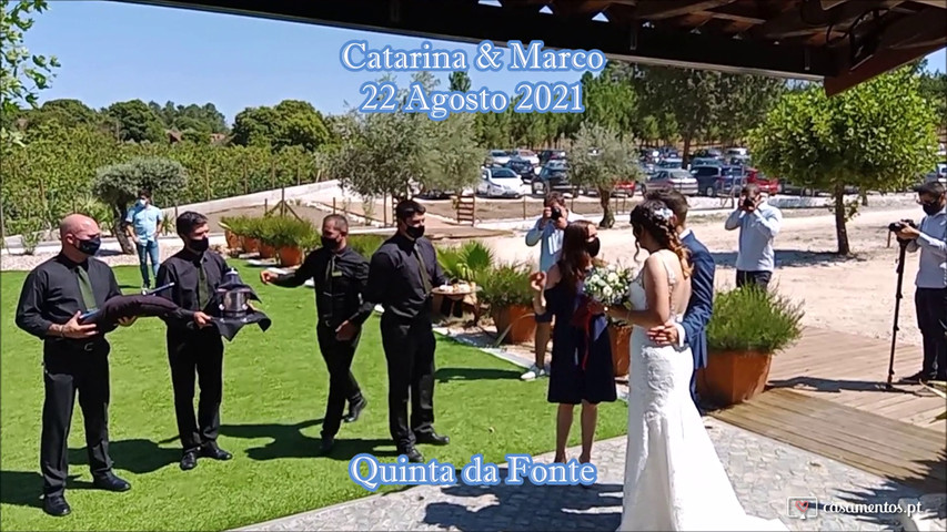 Catarina e Marco 22 de agosto de 2021