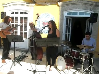 Vanessa Sassine quarteto no  hotel Casa da Calçada