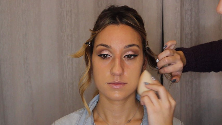 Maquilhagem com eyeliner