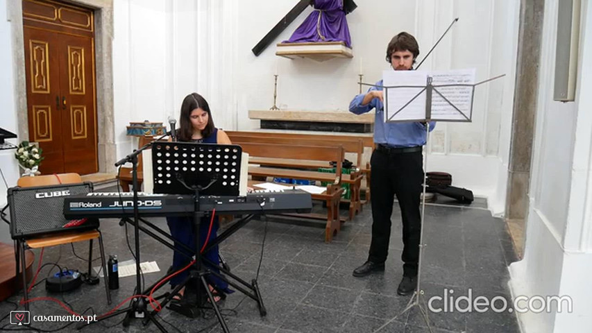 Inês e Miguel - Musicas clássicas piano e violino