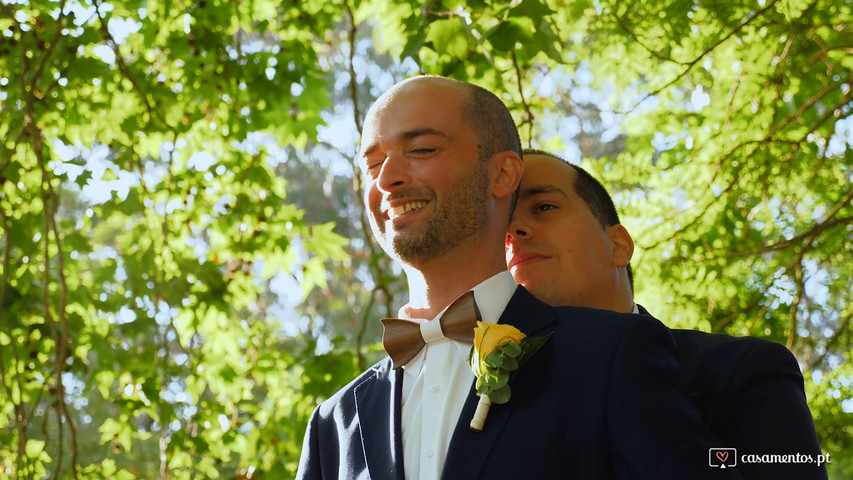 Vídeo de Elopement Gay no Hotel Tivoli Palácio de Seteais