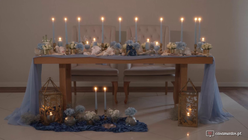 Mesa dos noivos, marcador de mesa casamento