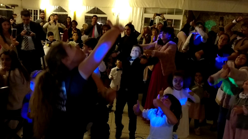 Coreografia infantil em casamento