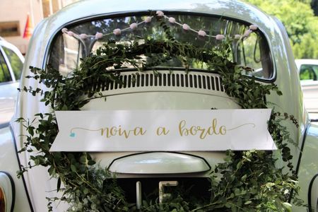 As melhores dicas de decoração para o carro da noiva