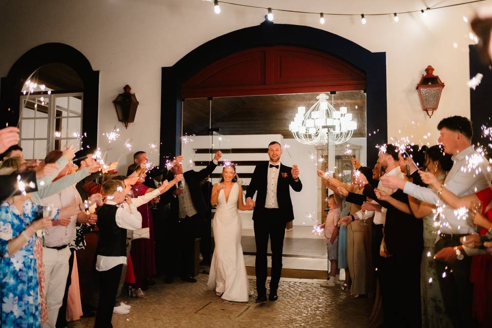 O casamento de Grainne e James