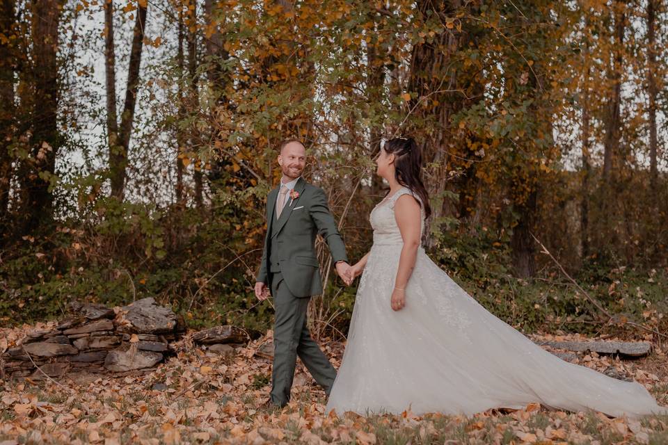 O casamento de Nina e Ivo