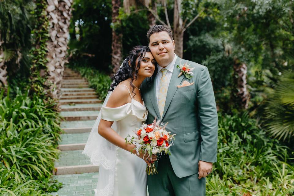 O casamento de Anjali e Marc