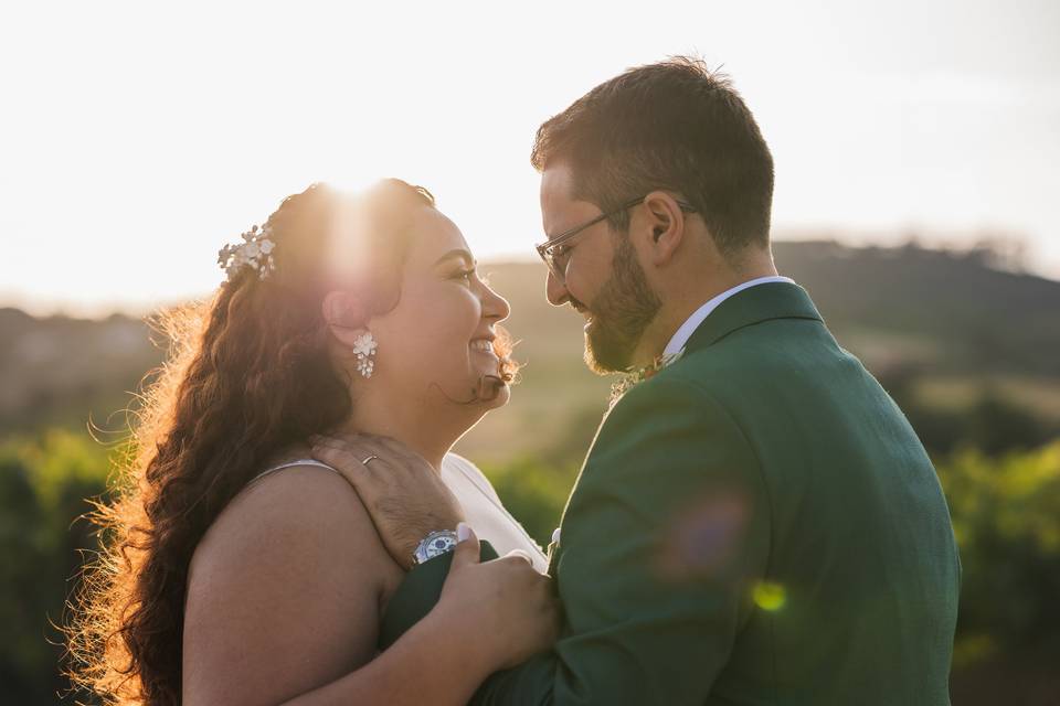 O casamento de Mariana e Luís