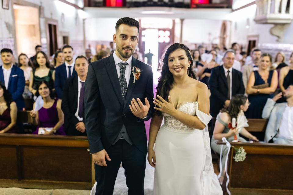 O casamento de Marina e Nelson
