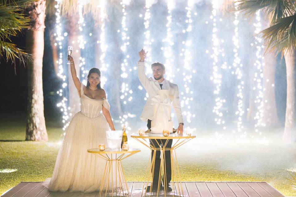 O casamento de Lia e Luís