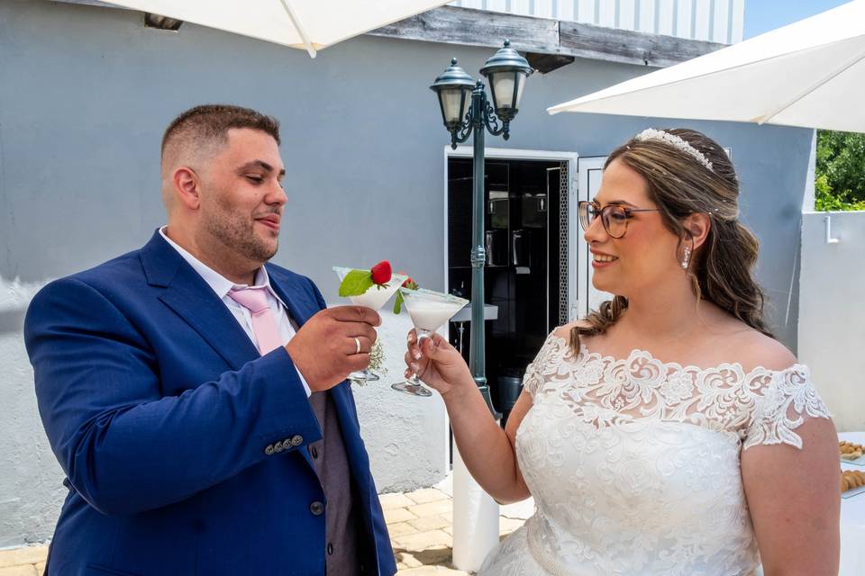 O casamento de Inês e Pedro