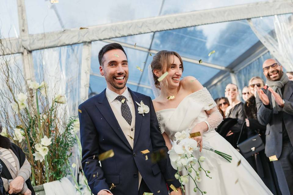 O casamento de Catarina e Leonardo